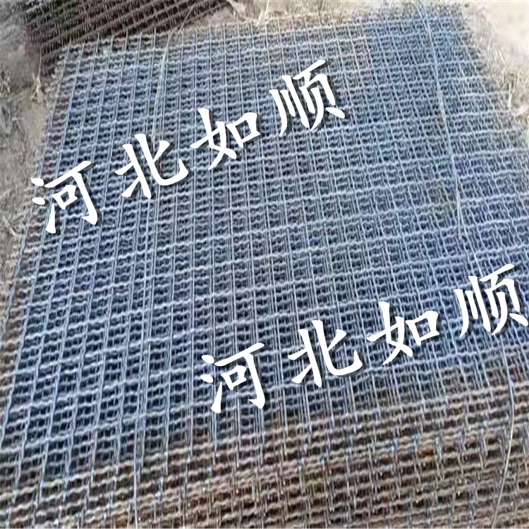 新疆黑絲4-6mm鋼筋編織網片滿焊-握邊-卷邊圖片3